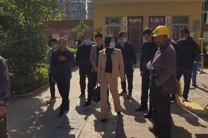 市城投物業(yè)公司負責陜西省地礦綜合地質(zhì)大隊家屬區(qū)&ldquo;三供一業(yè)&rdquo;維修改造項目 通過竣工驗收