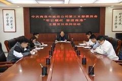 公司第三支部開展&ldquo;牢記囑托&middot;奮進(jìn)商洛&rdquo;主題黨日系列活動(dòng)