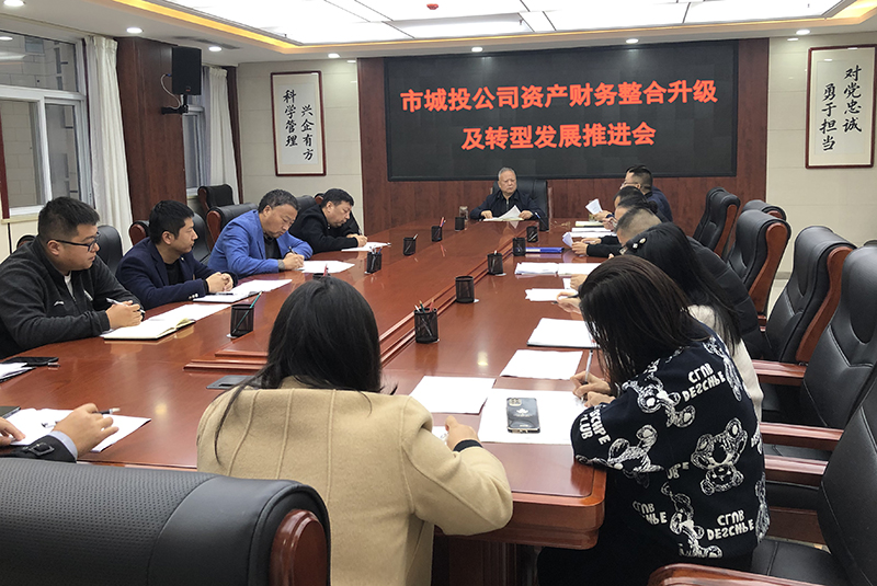 公司召開資產(chǎn)財務(wù)整合升級及轉(zhuǎn)型發(fā)展推進(jìn)會
